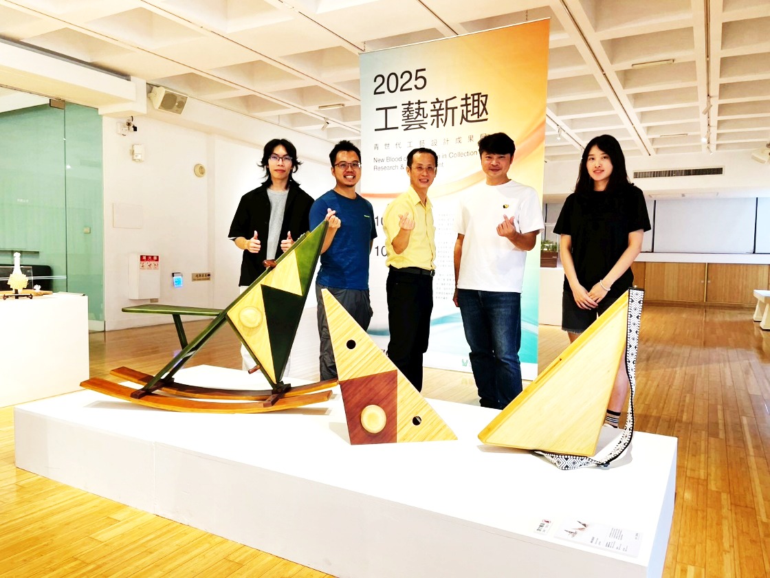計畫團隊與展示作品合照