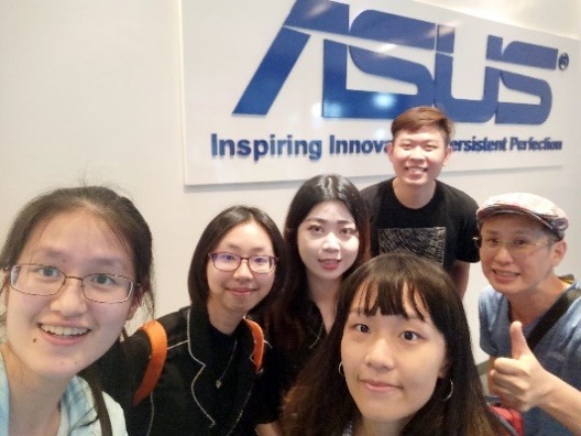 本校實習團隊ASUS報到